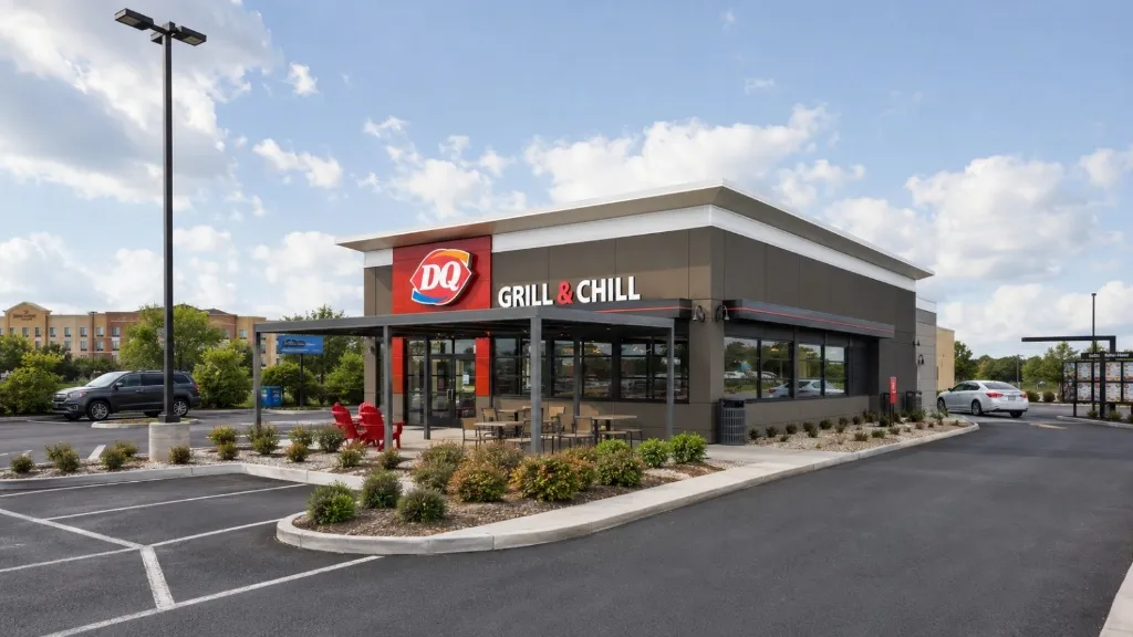 Dairy Queen Grill & Chill commercial build completed by SteeLage Construction
